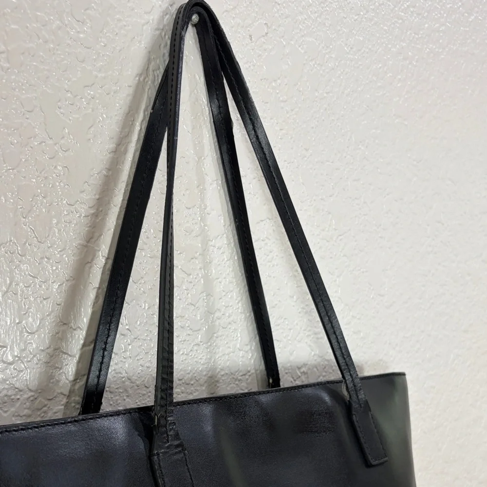 Kate Spade Sleek Black Tote Bag